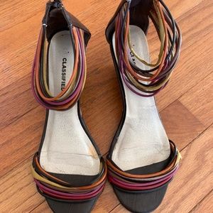 Colorful Wedge Heels